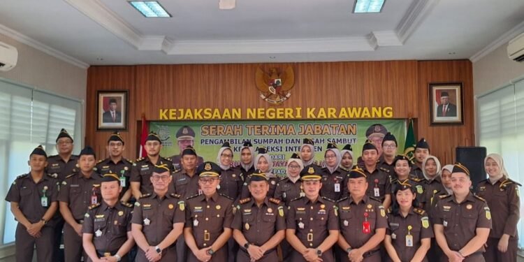 Akhmad Adi Sugiarto Resmi Jabat Kasi Intel Kejaksaan Negeri Karawang: Komitmen Baru dalam Penegakan Hukum