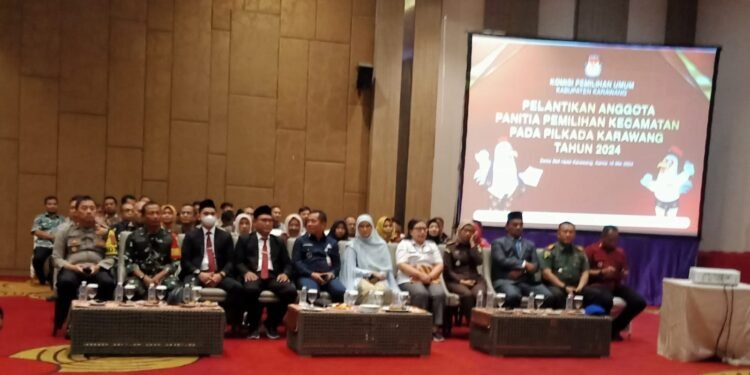 149 PPK.Dilantik KPU ,Bupati Berharap Pilkada 2024 Aman dan Kondusip