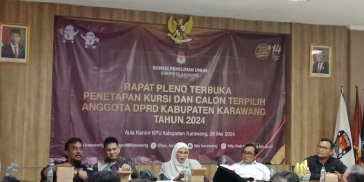 Calon Anggota DPRD Karawang Resmi Ditetapkan KPU
