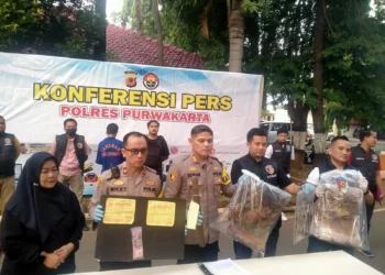 Satreskrim Polres Purwakarta Berhasil Ringkus Pria 52 Tahun Yang Habisi Nenek Nenek di Lebak Anyar Purwakarta