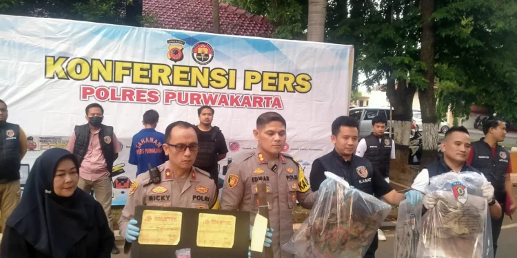 Satreskrim Polres Purwakarta Berhasil Ringkus Pria 52 Tahun Yang Habisi Nenek Nenek di Lebak Anyar Purwakarta