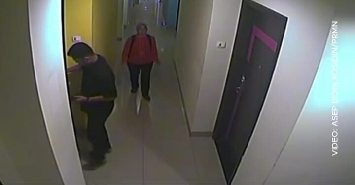 Terduga Pelaku Pembunuhan di Salah Satu Hotel di Bandung Terekam CCTV