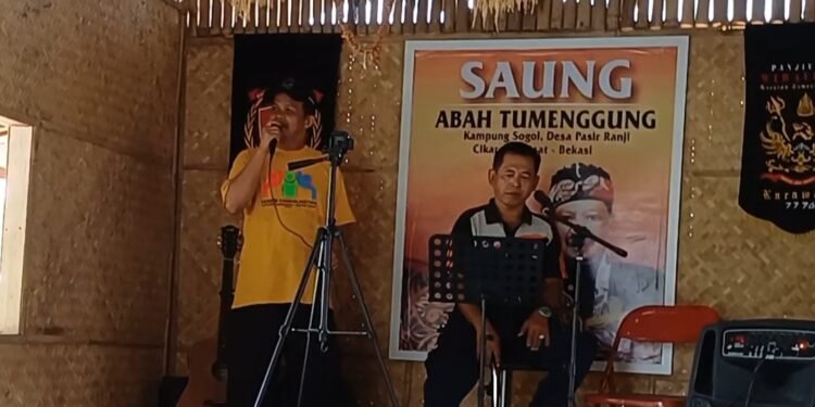 Saung Abah Tumenggung Keren, Bisa Mancing Dan Karoke , Cobek Ikan Nilanya Maknyos