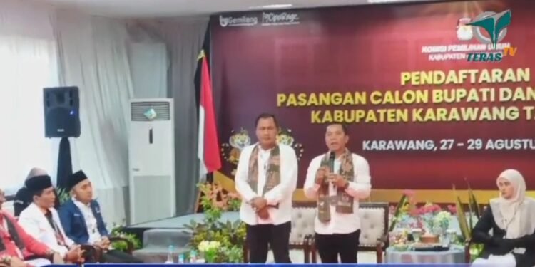 Resmi Daftar KPU Paslon H Aep- H Maslani Ingatkan Awal Kemenangan Kita Jangan Sombong dan Jumawa