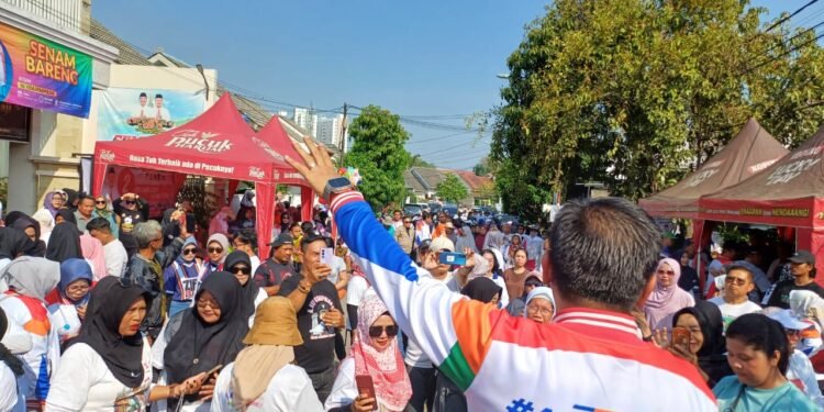 Warga Perumnas Optimis Dipimpin Calon Bupati Petahana Aep Syaepuloh Pembangunan Karawang Maju Pesat