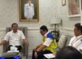 Bupati Karawang Bareng Kepala BBWS Jabar dan Menteri PU Tangani Banjir Karangligar