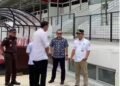 Bupati Aep Beserta Kajari Karawang Sidak Pembangunan Stadion dan GOR Panatayuda Untuk Memastikan Pekerjaan Sesuai Bestek dan Berkualitas