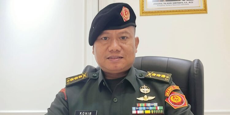 Kolonel Inf Kohir Putra Karawang Dipercaya KASAD Pimpim Korem 083 Baladhika Jaya
