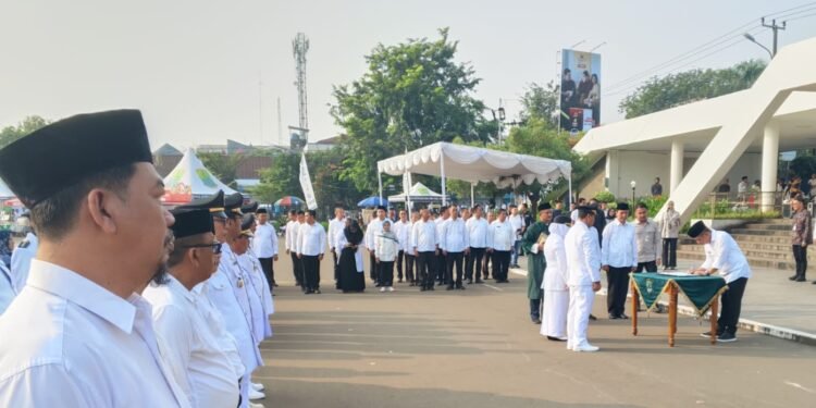 Puluhan Pejabat Eselon III Lingkup Pemkab Karawang Kena Rotasi