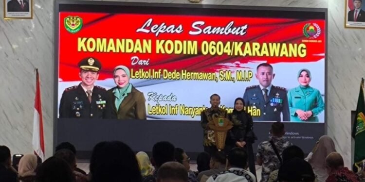 Letkol Inf Naryanto Dandim 0604 Karawang Gantikan Letkol Inf Dede Hermawan