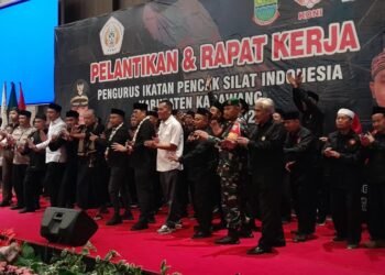 IPSI Karawang Gelar Pelantikan dan Rapat Kerja 47 Perguruan Pencak Silat Priode 2025-2028