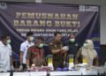 Kejari Karawang Musnahkan Barang Bukti Kejahatan Narkotika, Ganja dan Ribuan  Pil OKT