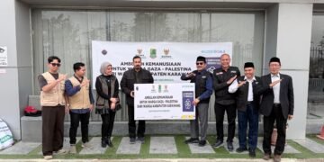 Sebagai Bentuk Solidaritas Pemkab Karawang Bantu Dana dan Satu Unit Mobil Ambulans Buat Palestina